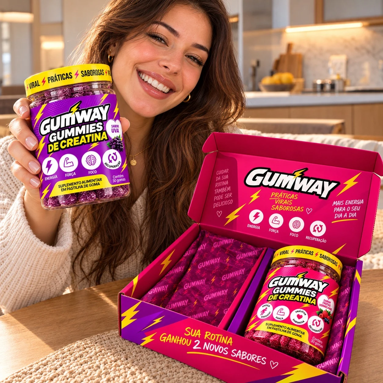 Unboxing do kit Gumway